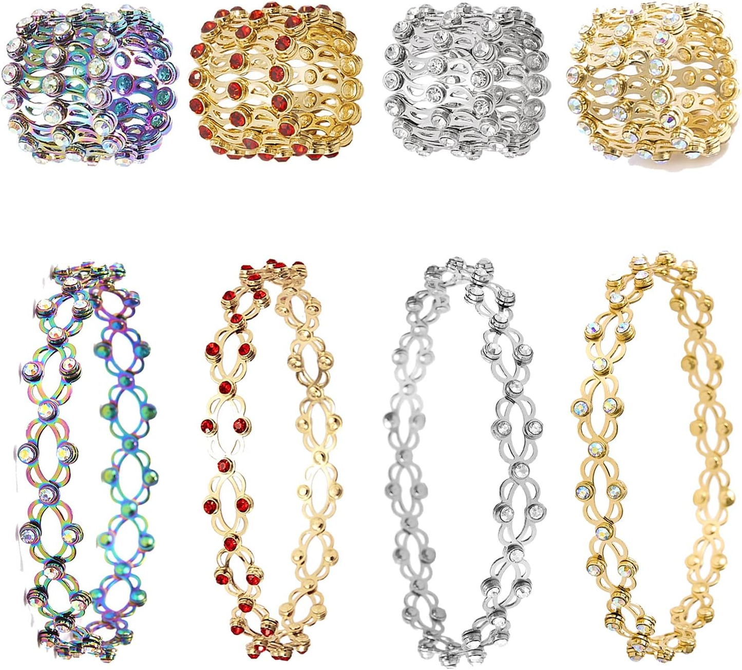 2-in-1 Stretchable Bracelet + Ring