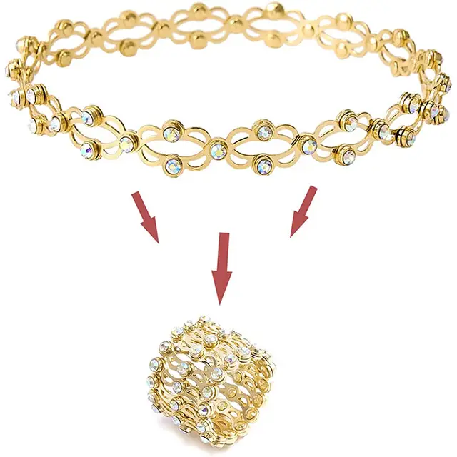 2-in-1 Stretchable Bracelet + Ring
